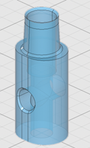 Chenilles Galet suspension vue isométrique bague